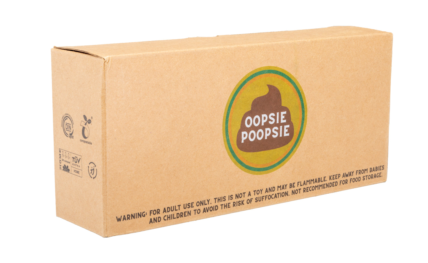 Extra-Thick Compostable Waste Bags by Oopsie Poopsie